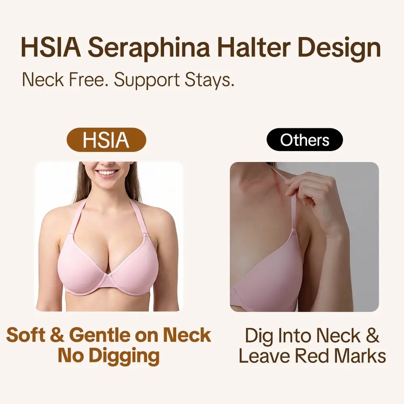 حمالة صدر HSIA Seraphina متعدد - مراجعة Sheer Mesh Bra وسعره