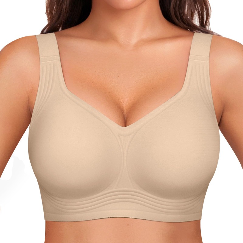 حمالة صدر نسائية لاسلكية بمقاس - مراجعة Plunge Bra Push Up وسعره
