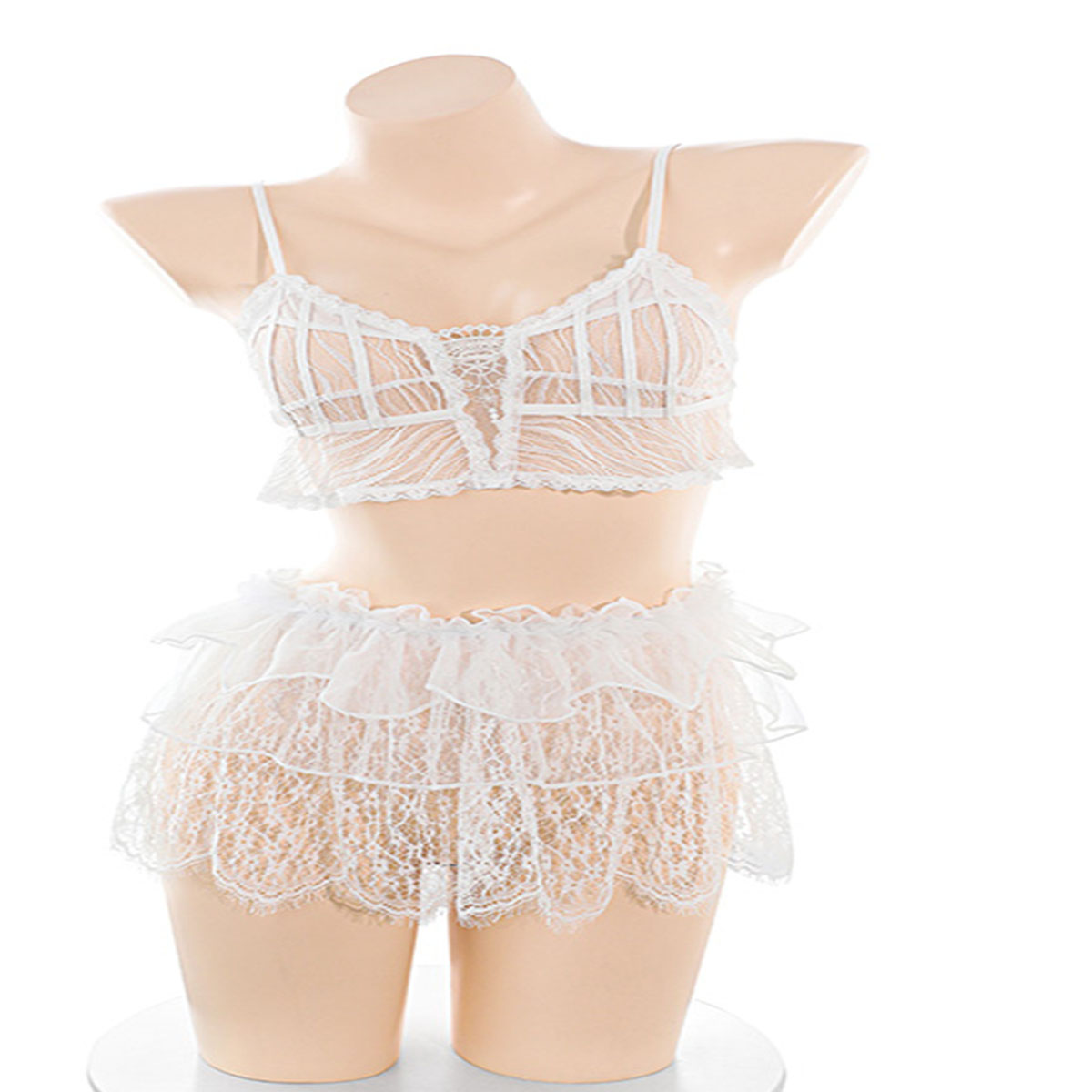 مجموعة ملابس داخلية نسائية من  - مراجعة Lace Bralette Set وسعره