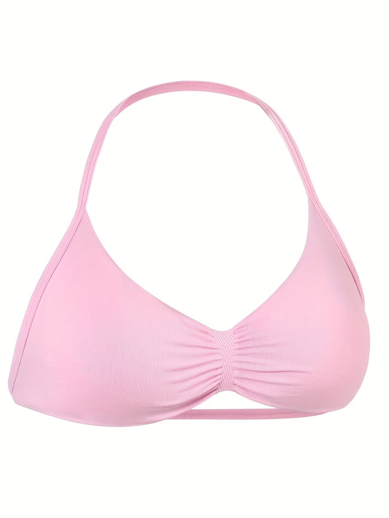 قطعتان من توبات رياضية نسائية  - مراجعة Plunge Bra Push Up وسعره