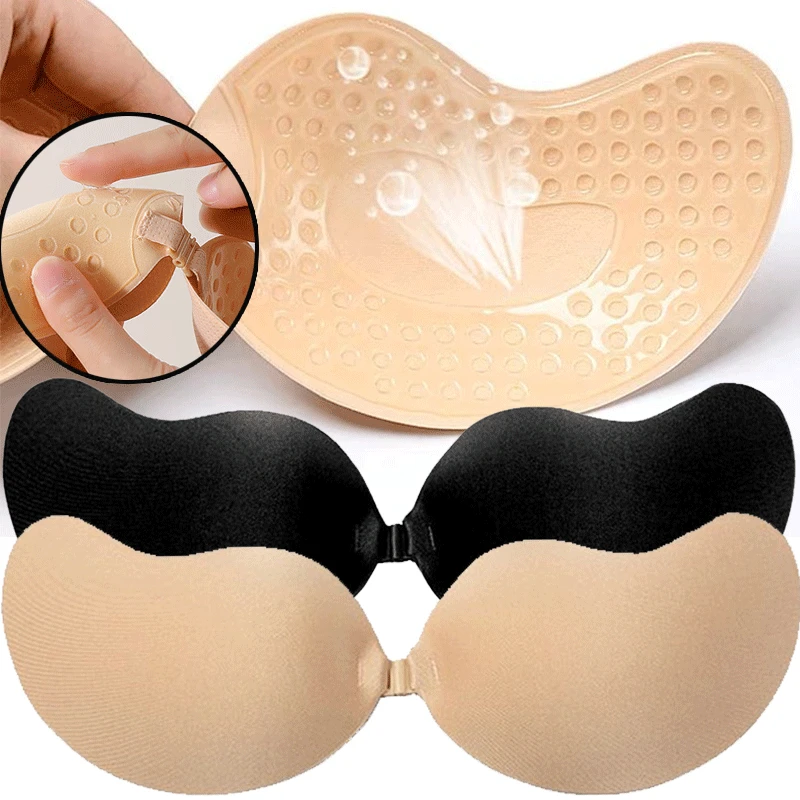 أغطية حلمات الثدي اللاصقة القا - مراجعة Plunge Bra Push Up وسعره