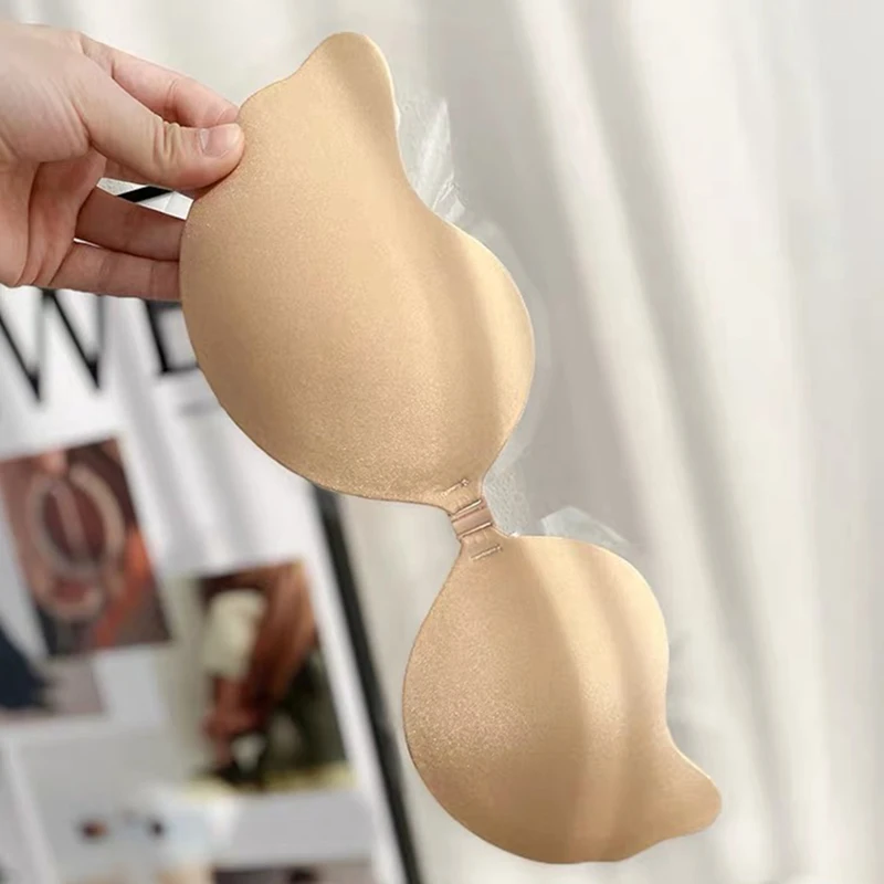 أغطية حلمات الثدي اللاصقة القا - مراجعة Plunge Bra Push Up وسعره